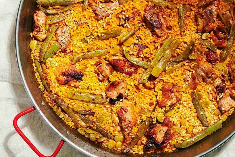 Valencian Paella, the original one but not the most famous